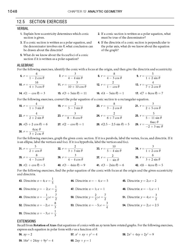 Algebra and Trigonometry - 